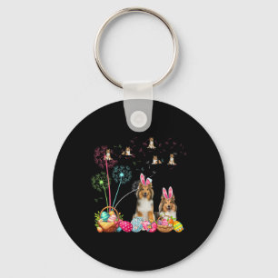 Porte-clés Squad Easter Couple Bunny Shelts Dandelions Chasse