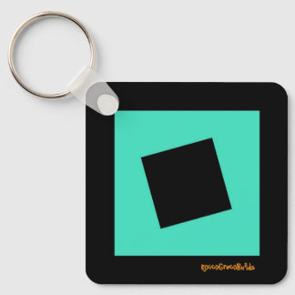 Porte-clés Square Square Square Keychain