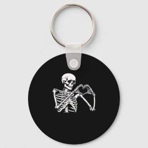 Porte-clés Squelette Mains de coeur Signer Costume d'Hallowee