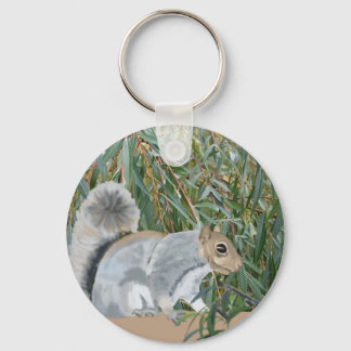 Porte-clés Squirrel in the Countryside  Keychain