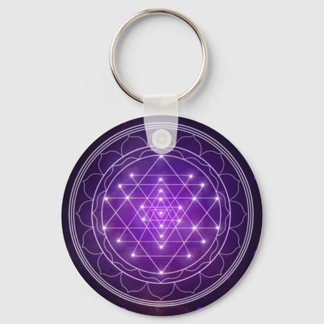 Porte-clés Sri Yantra! (Recto)