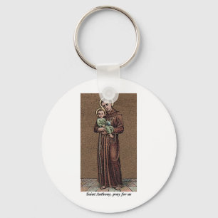 Porte-clés St Anthony Priez Pour Nous