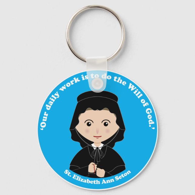 Porte-clés St. Elizabeth Ann Seton (Recto)