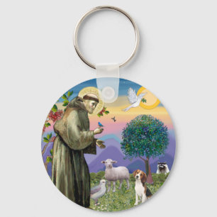 Porte-clés St Francis - Beagle 1