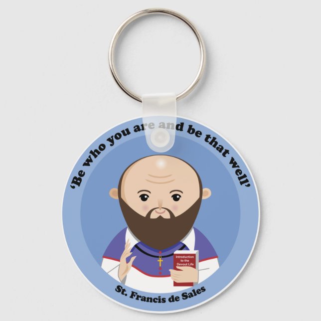 Porte-clés St. Francis de Sales (Recto)
