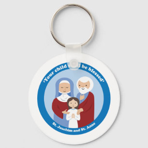 Porte-clés St. Joachim et Sainte-Anne