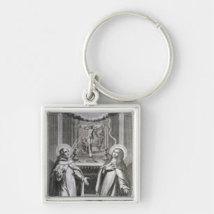 Porte-clés St John de la croix et de St Theresa d'Avila