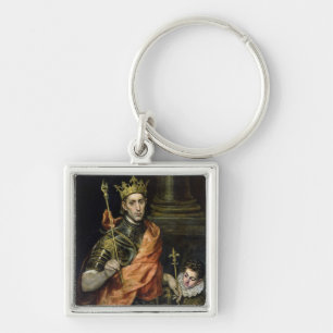 Porte-clés St Louis et sa page, c.1585-90