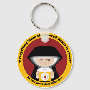 Porte-clés St. Margaret Mary Alacoque