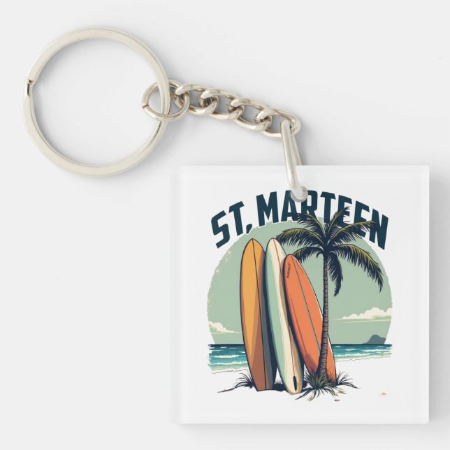 PORTE-CLÉS ST MARTEEN (Devant)