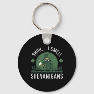 Porte-clés St Patricks Day Drôle Shhh Je sens Shenanigans Pat