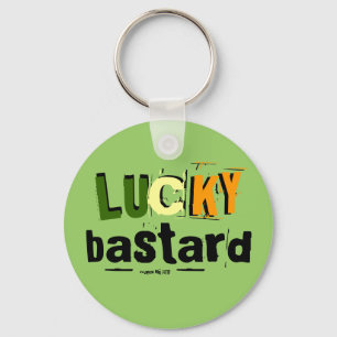 Porte-clés St. Patrick's Day Lucky Bastard KeyChain