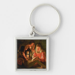 Porte-clés St SebastiAn tendu par la femme sainte (l'huile
