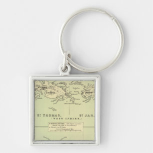Porte-clés St Thomas, St Jan, St Crook