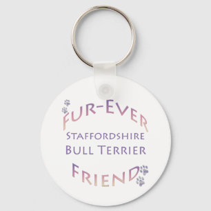 Porte-clés Staffordshire Bull Terrier Furever Friend