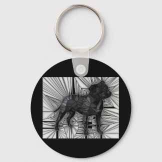 Porte-clés Staffordshire Bull Terrier Mosaic