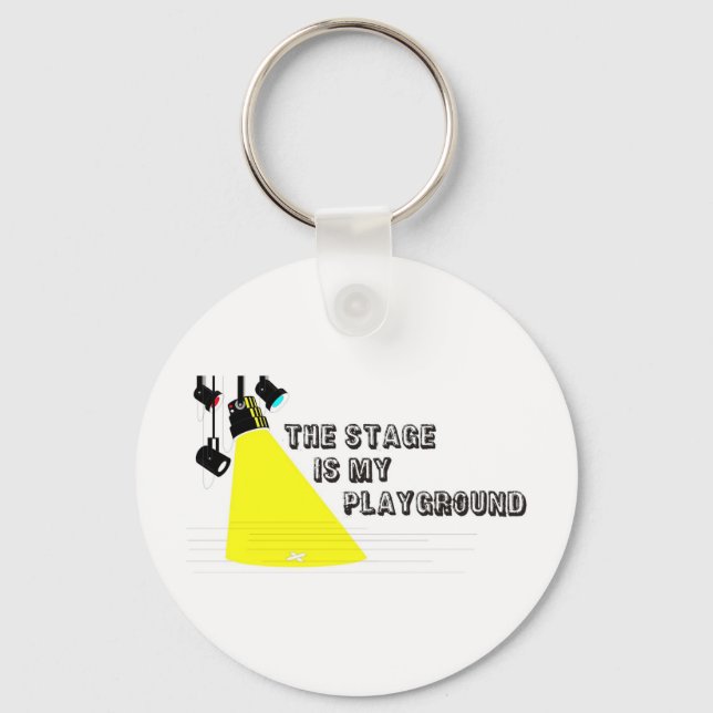 Porte-clés StageIsMyPlayground (Recto)