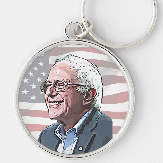 Porte-clés Stand by Bernie Sanders Porte - clé politique (Devant)