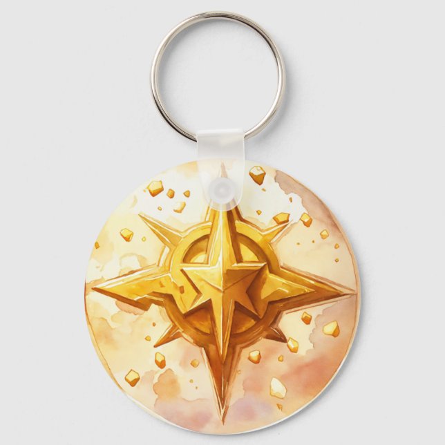 Porte-clés Star d'or (Recto)