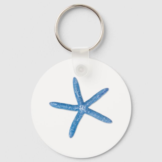 Porte-clés Starfish bleu (Recto)