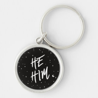 Porte-clés Stars He Him Pronoun Porte - clé