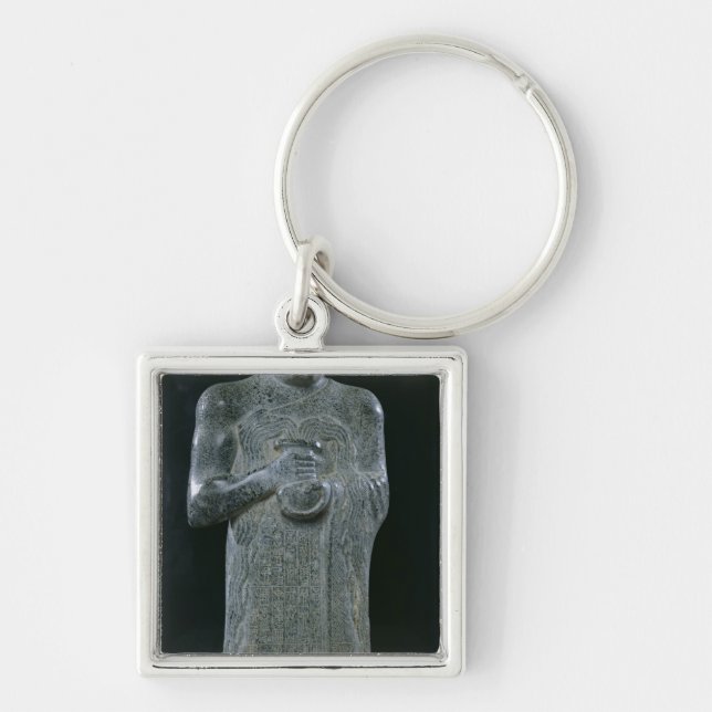 Porte-clés Statue de prince Gudea, c.2150 AVANT JÉSUS CHRIST (Devant)