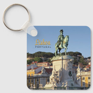 Porte-clés Statue équestre du roi José I, Lisbonne