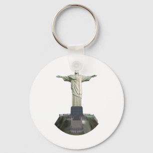 Porte-clés Statue : Le Christ le rédempteur : modèle 3D :