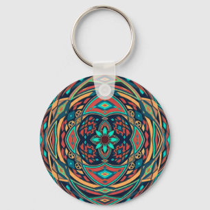 Porte-clés Steampunk tribal