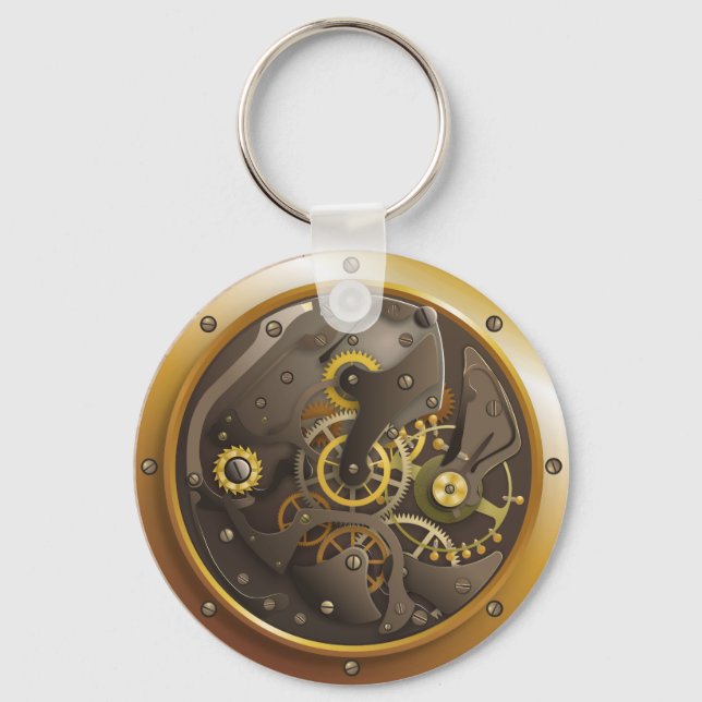 Porte-clés Steampunk Uhr (Recto)