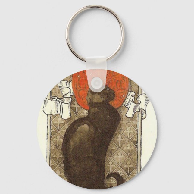 Porte-clés Steinlein's Cat - Art Nouveau (Recto)