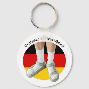 Porte-clés Stéréotypes de German Fashion Taste White Sock San