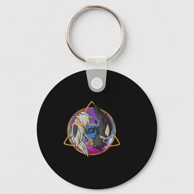 Porte-clés Sticker de conception Astral d'Odin (Recto)