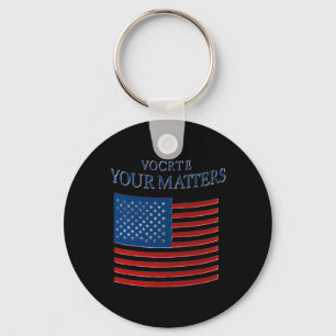 Porte-clés Sticker pour design drapeau américain Patriotic Yo