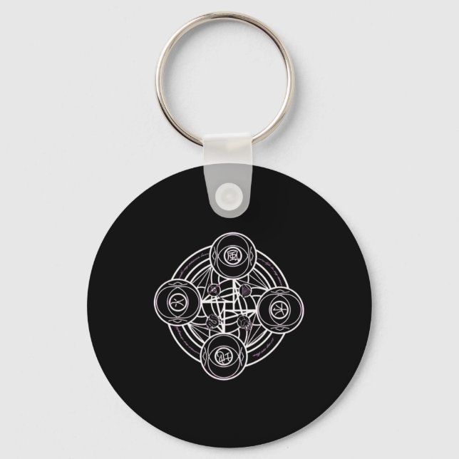 Porte-clés Sticker pour lunette magique (sceau)18 (Recto)