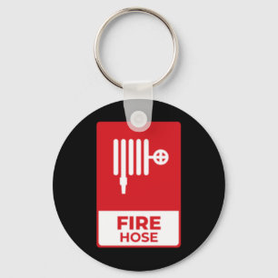 Porte-clés Sticker pour tuyau d'incendie