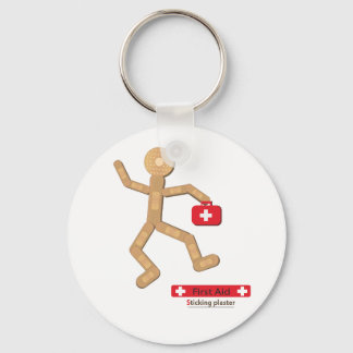 Porte-clés Sticking plaster Figure bags.ai