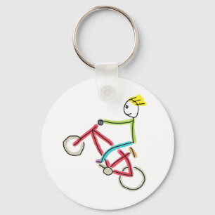 Porte-clés Stickman BMX