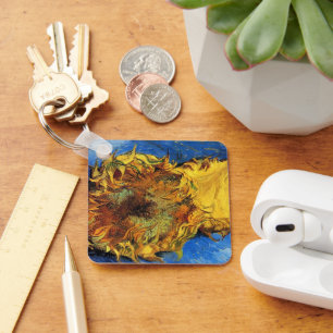 Porte-clés Still Life Two Cut Sunflowers par Vincent van Gogh