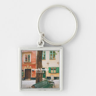 Porte-clés Stockholm Old Town, Gamla Stan, Sweden Souvenir