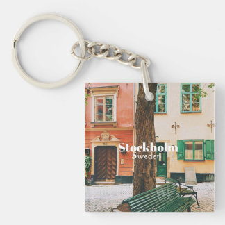 Porte-clés Stockholm Old Town, Gamla Stan, Sweden Souvenir