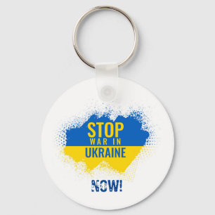 Porte-clés Stop War in Ukraine Now