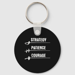 Porte-clés Stratégie de conception des clôtures Patience Cour