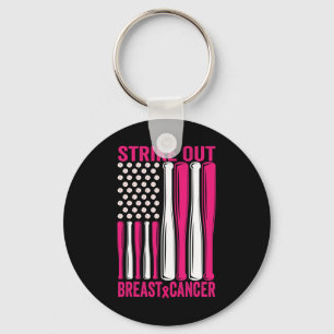 Porte-clés Striout Breast Cancer Sensibilisation Softball Us
