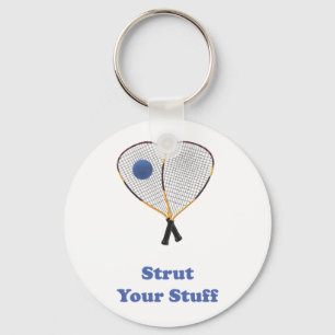 Porte-clés Strut Stuff Racquetball