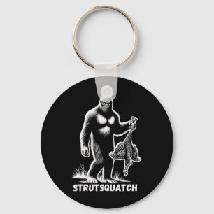 Porte-clés Strutsquatch Bigfoot Sasquatch Drôle Jeunesse Turq