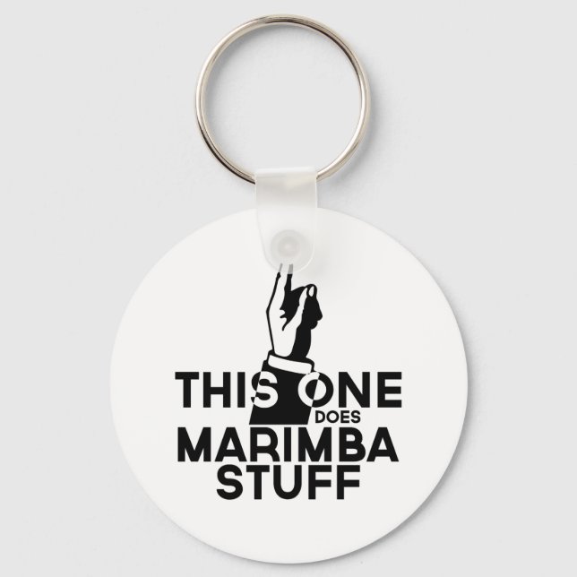 Porte-clés Stuff Marimba - Musique marimba amusante (Recto)