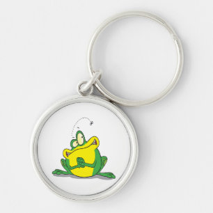 Porte-clés stupide et mignonne patience pour la mouche