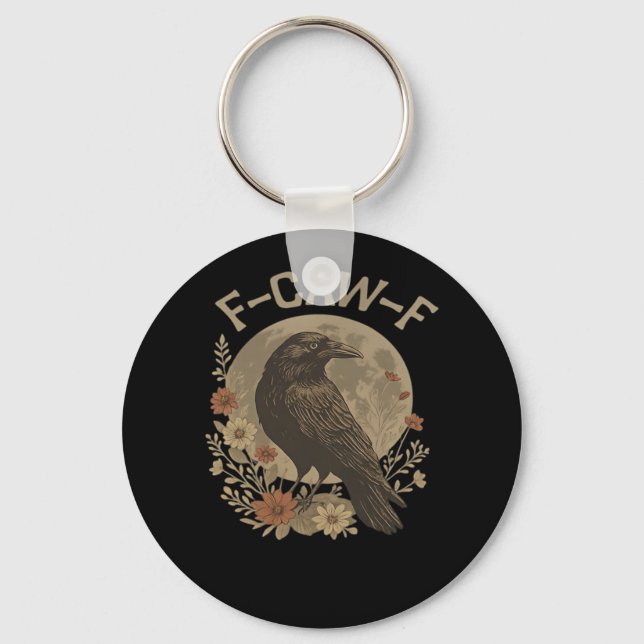 Porte-clés Style créatif F-Caw-F (Recto)