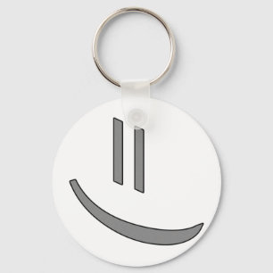 Porte-clés = style de Web de sourire
